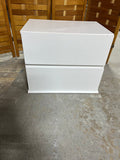 Particle Board Two Drawer Storage