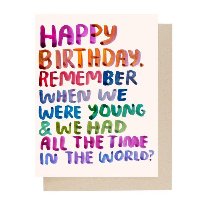 People I've Loved - Remember When Birthday-People I've Loved-treehaus