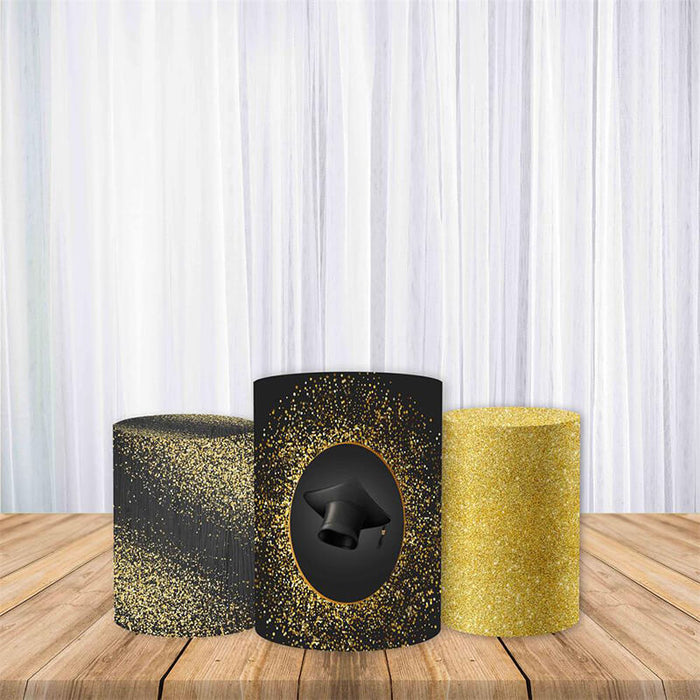 Personalized Graduation Fabric Pedestal Cover-ubackdrop