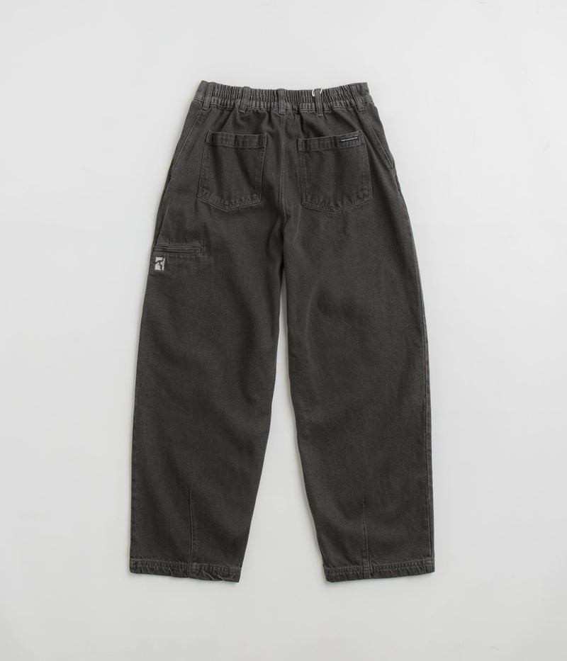 Poetic Collective Denim Balloon Pants in Grey Wash