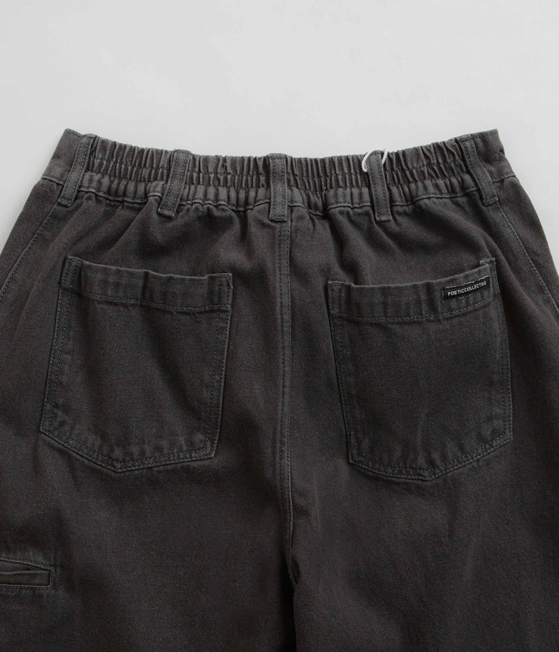 Poetic Collective Denim Balloon Pants in Grey Wash