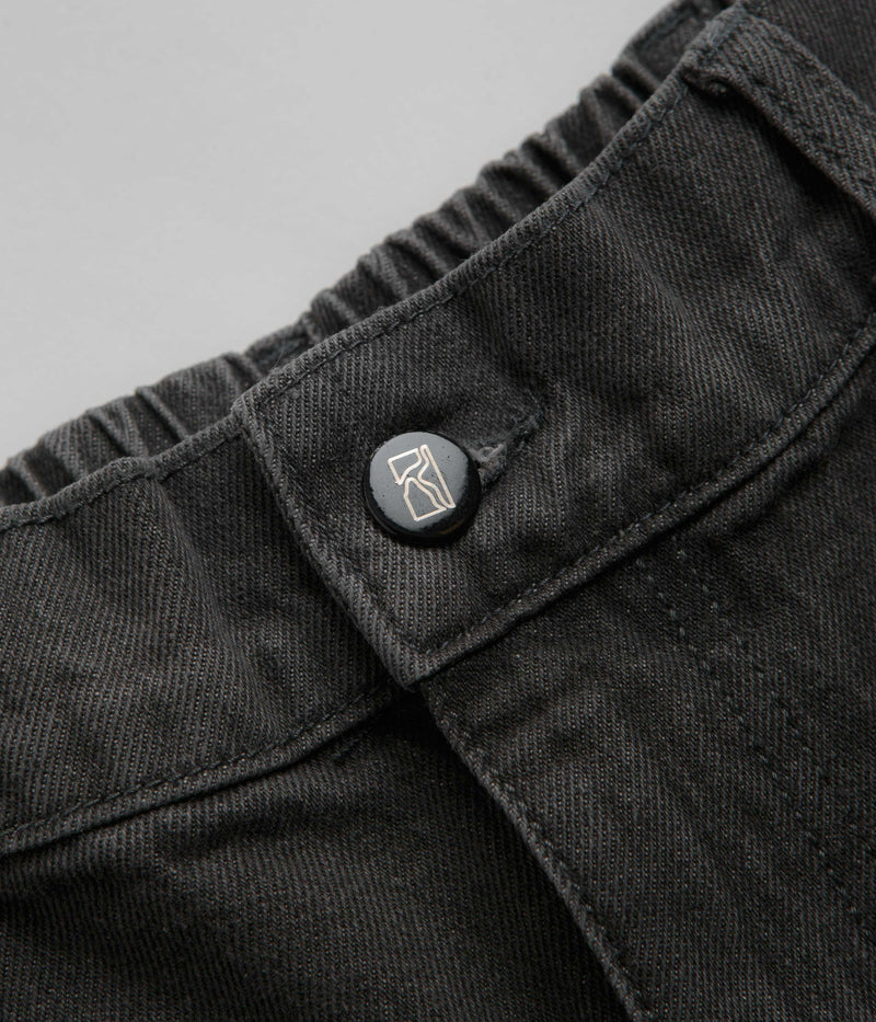 Poetic Collective Denim Balloon Pants in Grey Wash