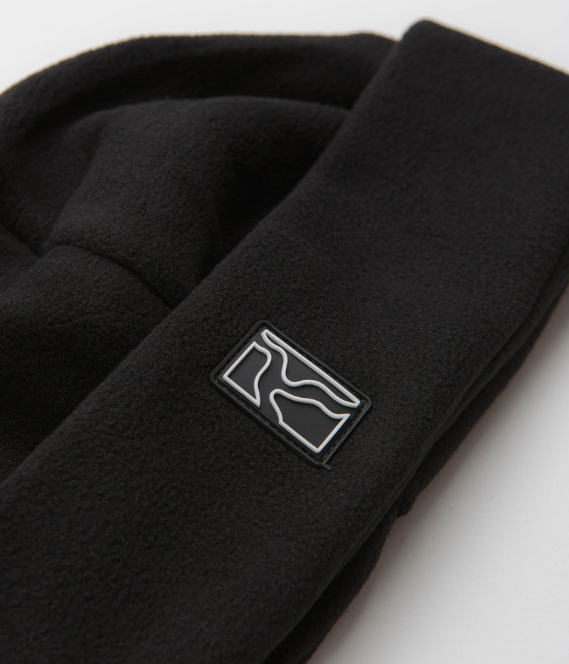 Poetic Collective Fleece Beanie in Black