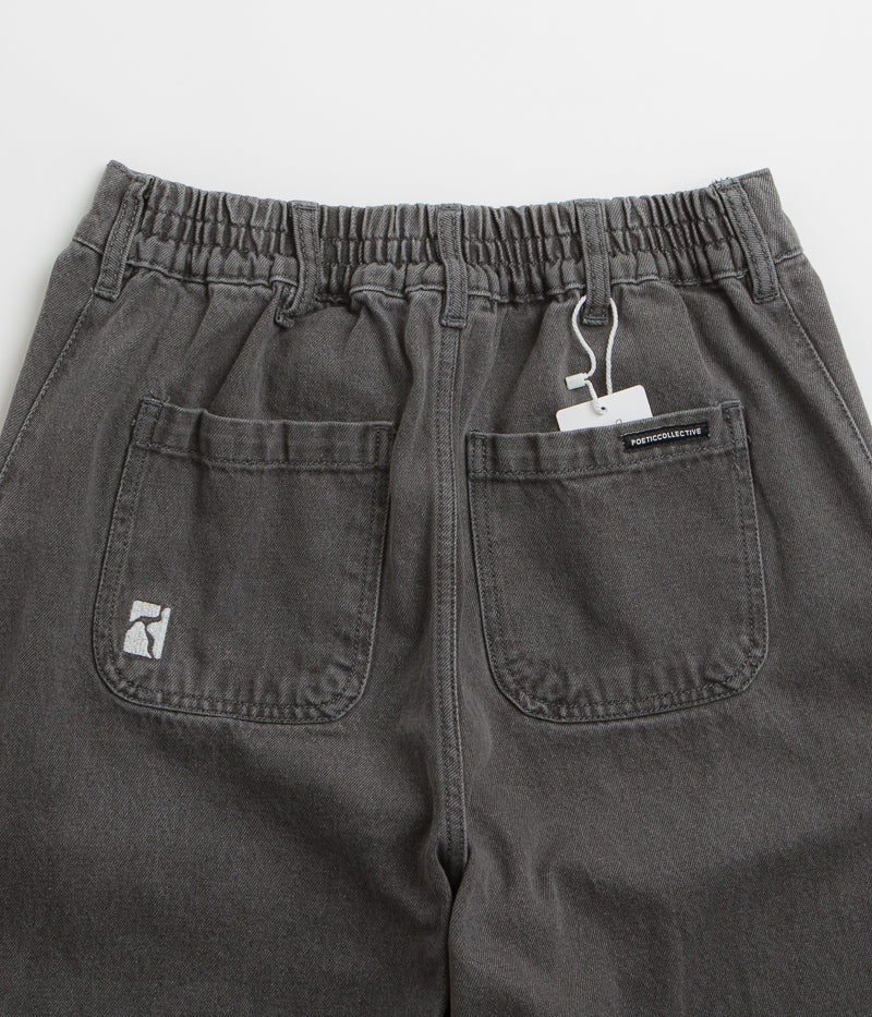 Poetic Collective Poet Denim Pants in Grey Wash