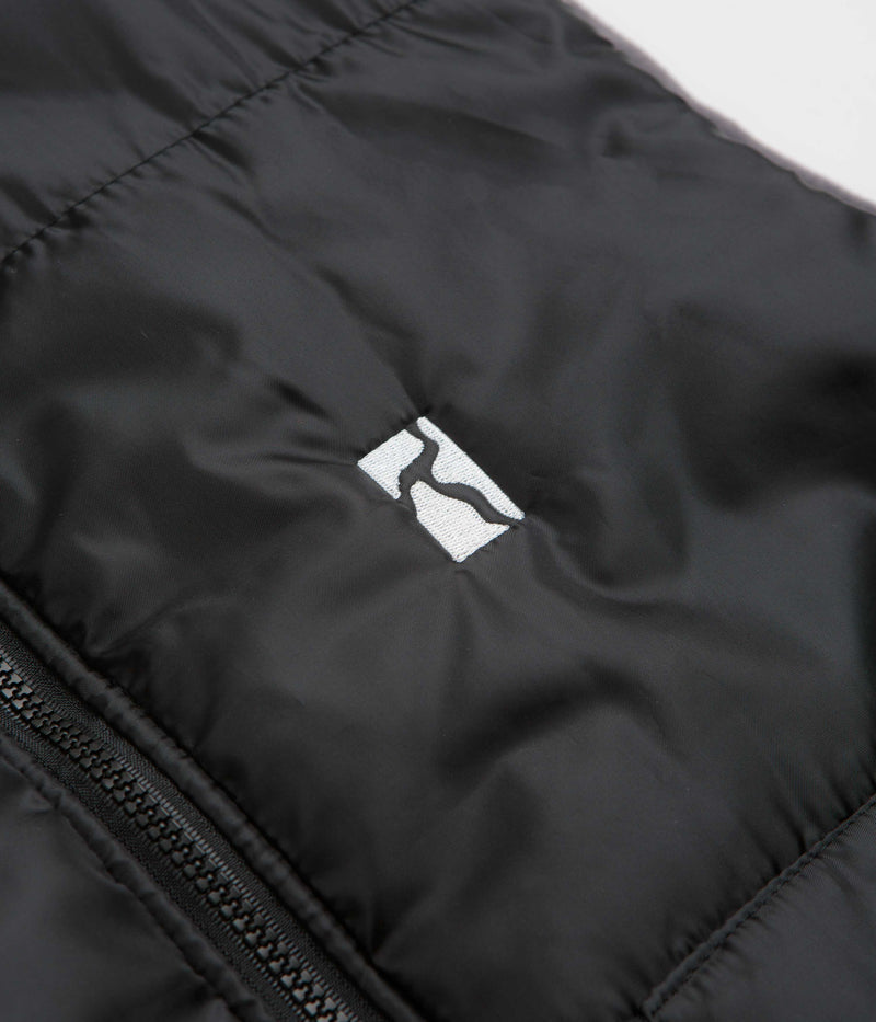 Poetic Collective Puffer Vest in Black