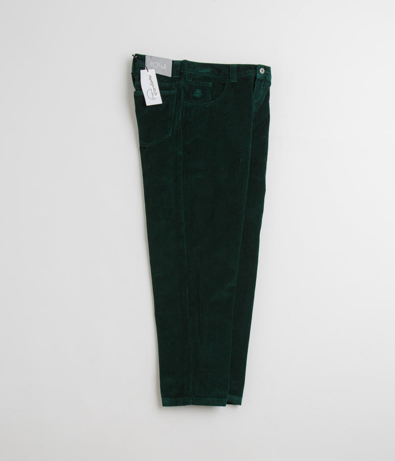 Polar 93 Cord Trousers in Dark Emerald