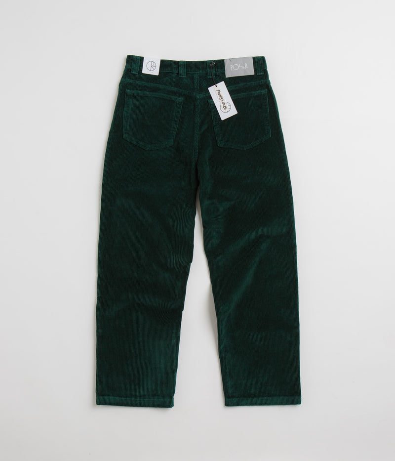 Polar 93 Cord Trousers in Dark Emerald