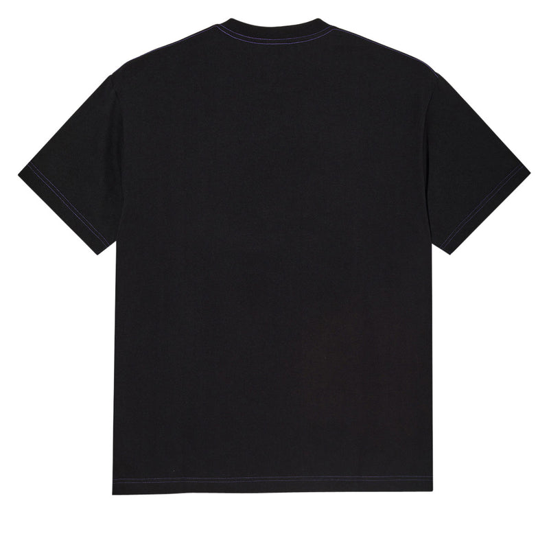 Polar Beach Walk Contrast T-Shirt - Black/Purple