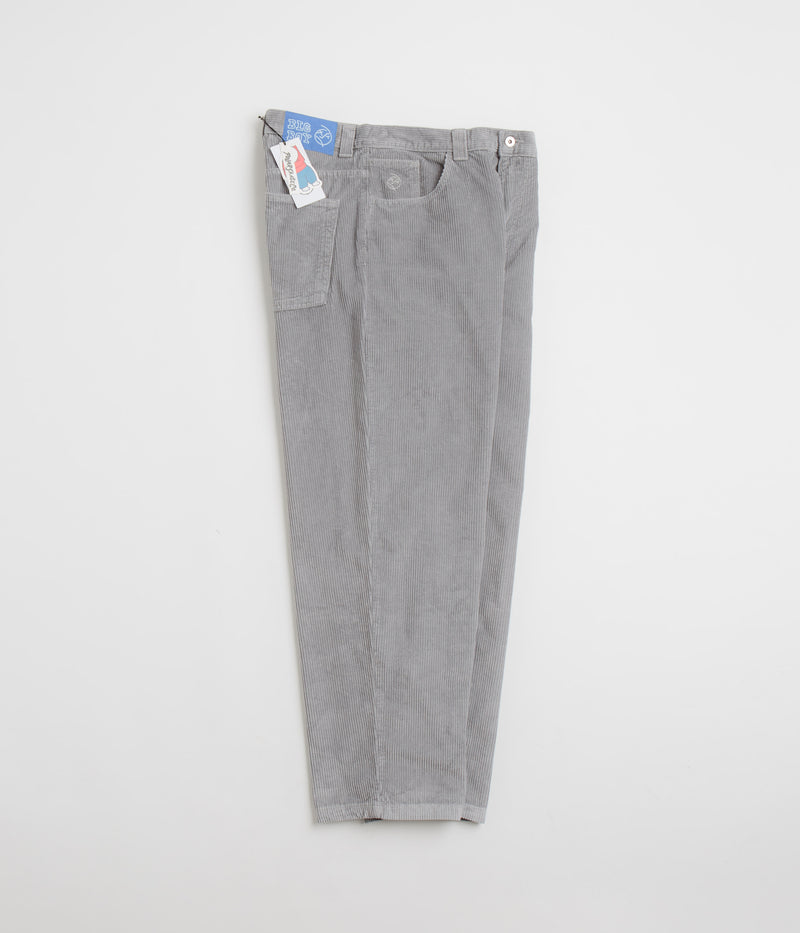 Polar Big Boy Cord Pants in Silver
