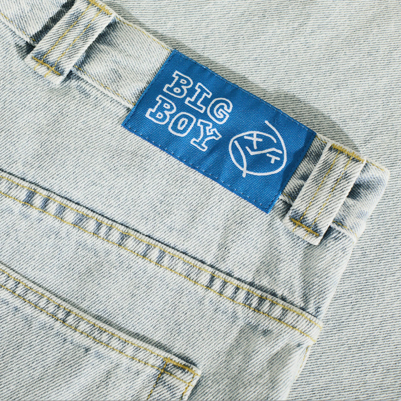 Polar Big Boy OG Logo Jeans - Light Blue