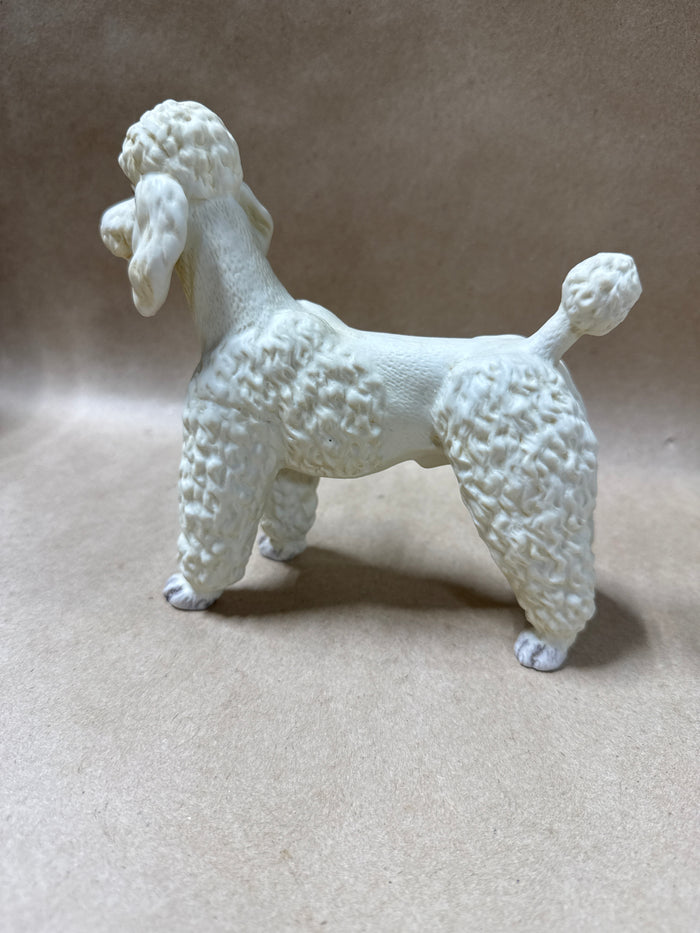 Porcelain White Poodle Figurine - Andrea By Sadek