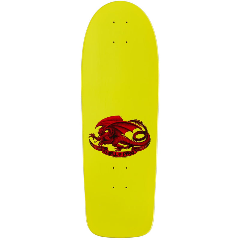 Powell-Peralta Bruce Lee Skull And Numchucks Skateboard Complete - Yellow - 10.00"