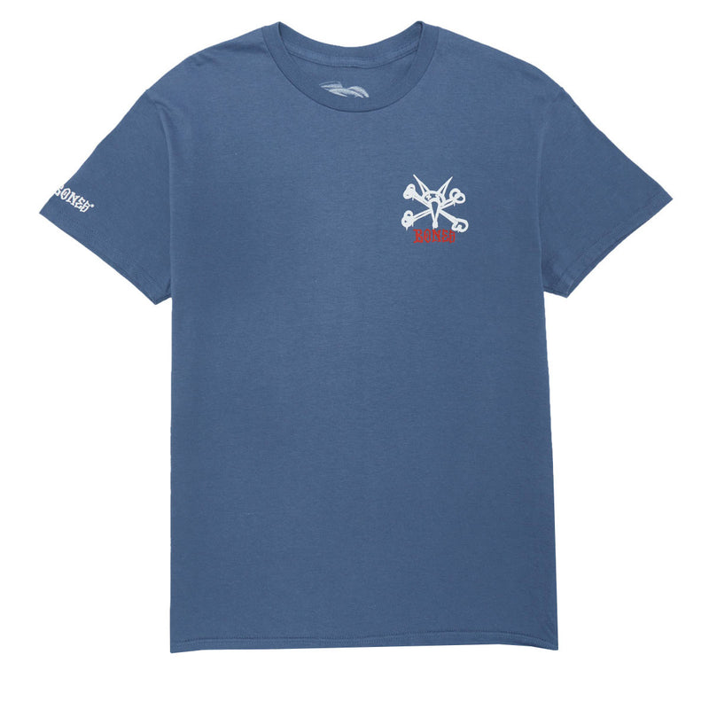 Powell-Peralta Rat Bones T-Shirt - Indigo Blue