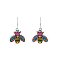 Queen Bee Earrings Multicolor