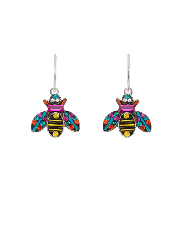 Queen Bee Earrings Multicolor