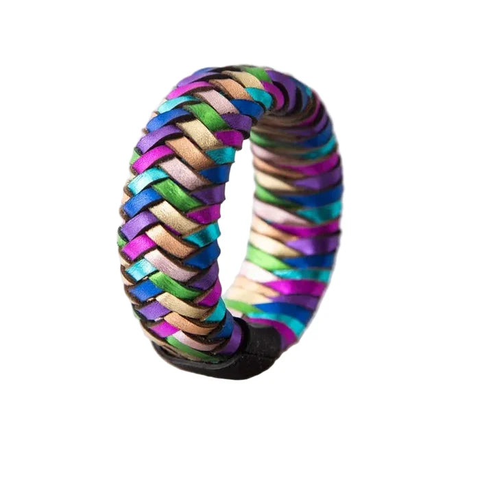 Rainbow Bracelet Woven-Large