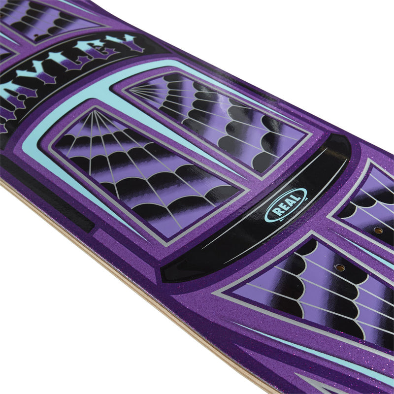 Real Hayley Threadline True Fit Skateboard Deck - Purple - 8.38"