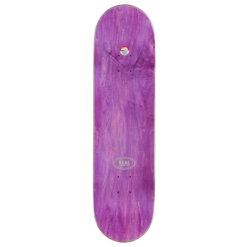 Real Ishod Mariposa Chrome Redux Twin Tail Skateboard Deck - Green - 8.50"