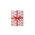 Red Bows Holiday Gift Wrap