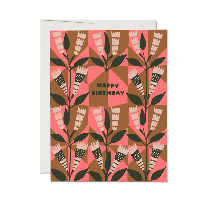Red Cap Cards - Neapolitan Flowers-Red Cap Cards-treehaus