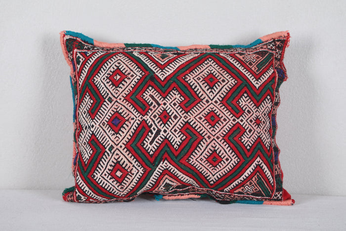 Red kilim pillow 14.1 INCHES X 18.1 INCHES - kilim pillow