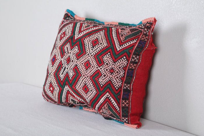 Red kilim pillow 14.1 INCHES X 18.1 INCHES - kilim pillow
