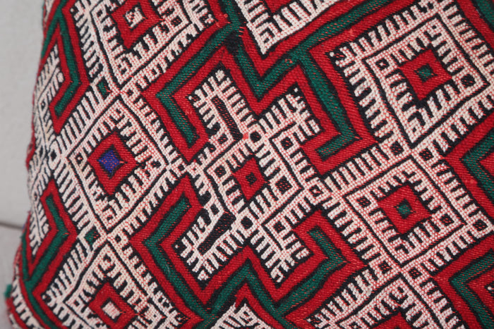 Red kilim pillow 14.1 INCHES X 18.1 INCHES - kilim pillow