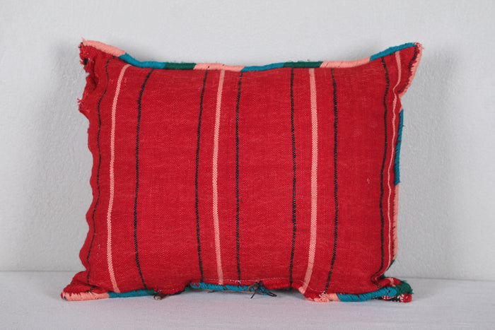 Red kilim pillow 14.1 INCHES X 18.1 INCHES - kilim pillow