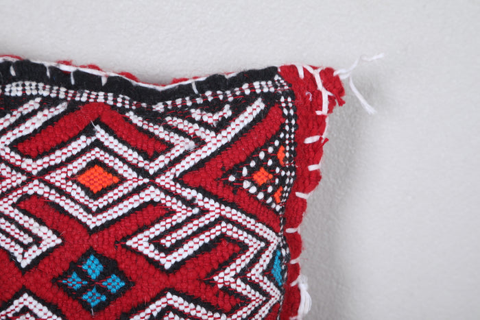 Red pillow kilim 7.8 INCHES X 8.6 INCHES