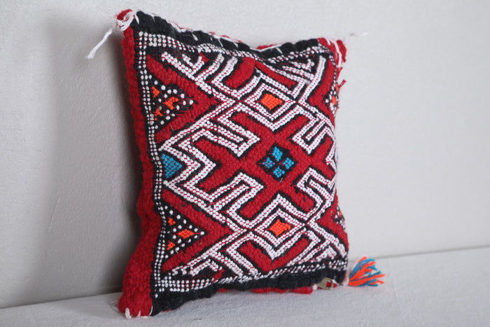Red pillow kilim 7.8 INCHES X 8.6 INCHES