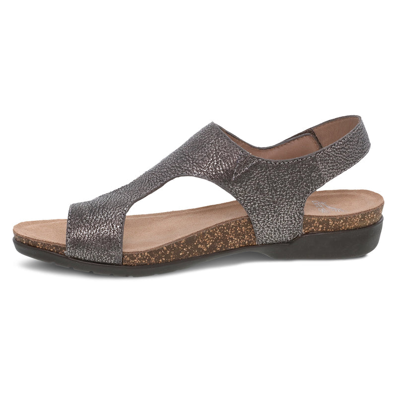 Side image of Reece Pewter Metallic