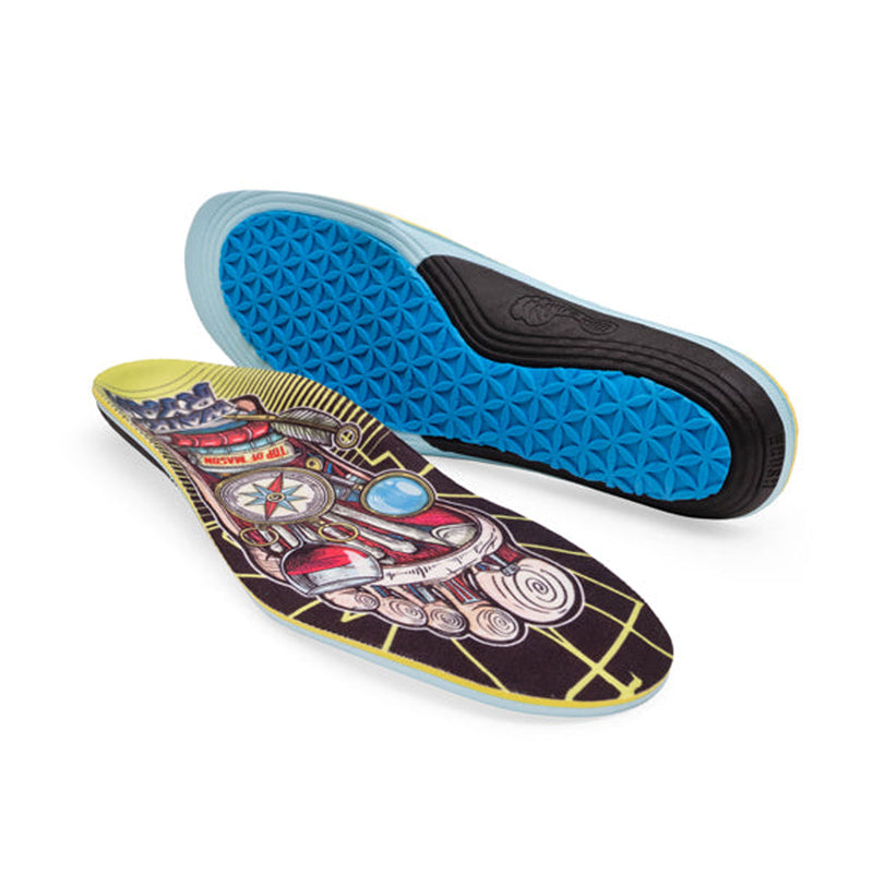 Remind Walker Ryan Cush Impact 5.5MM Mid-High Arch Gnar Foot Shoe Insole