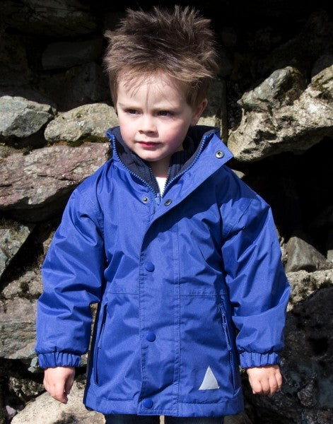 Result Reversible Stormproof Jacket- Royal/Navy- Including Embroidery