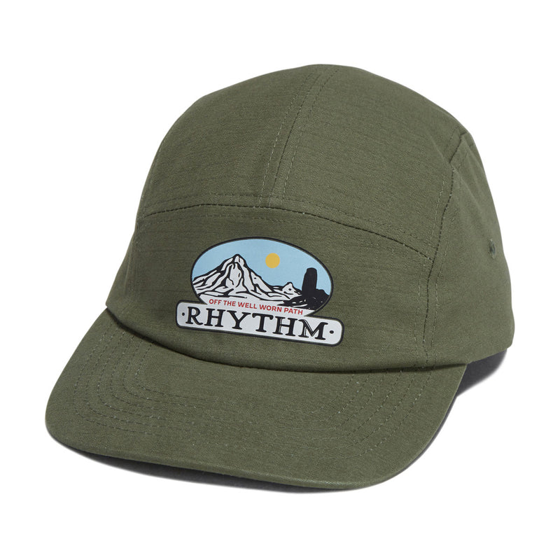 Rhythm Back Country 5 Panel Hat - Olive