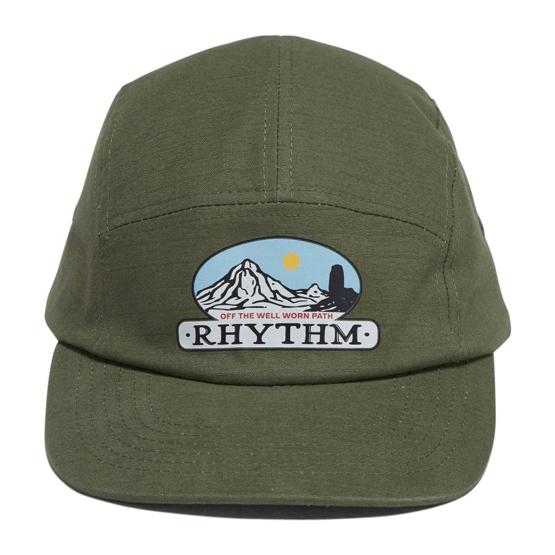 Rhythm Back Country 5 Panel Hat - Olive