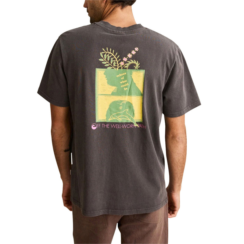 Rhythm Echoes Vintage T-Shirt - Vintage Black