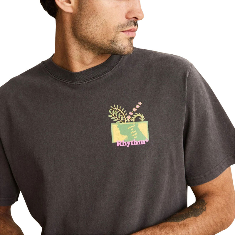 Rhythm Echoes Vintage T-Shirt - Vintage Black