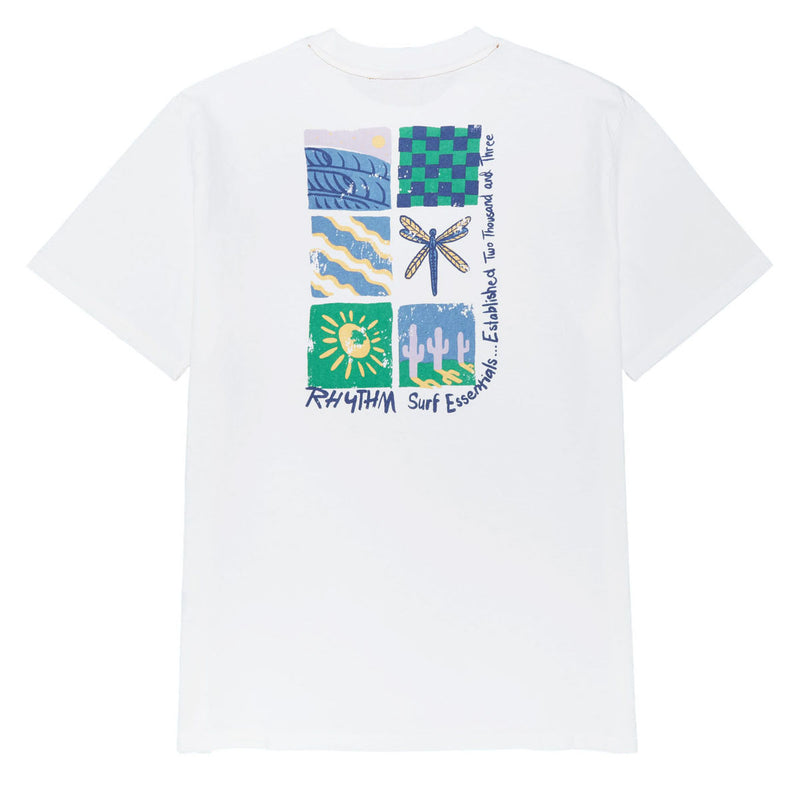 Rhythm Mementos Vintage T-Shirt - Vintage White