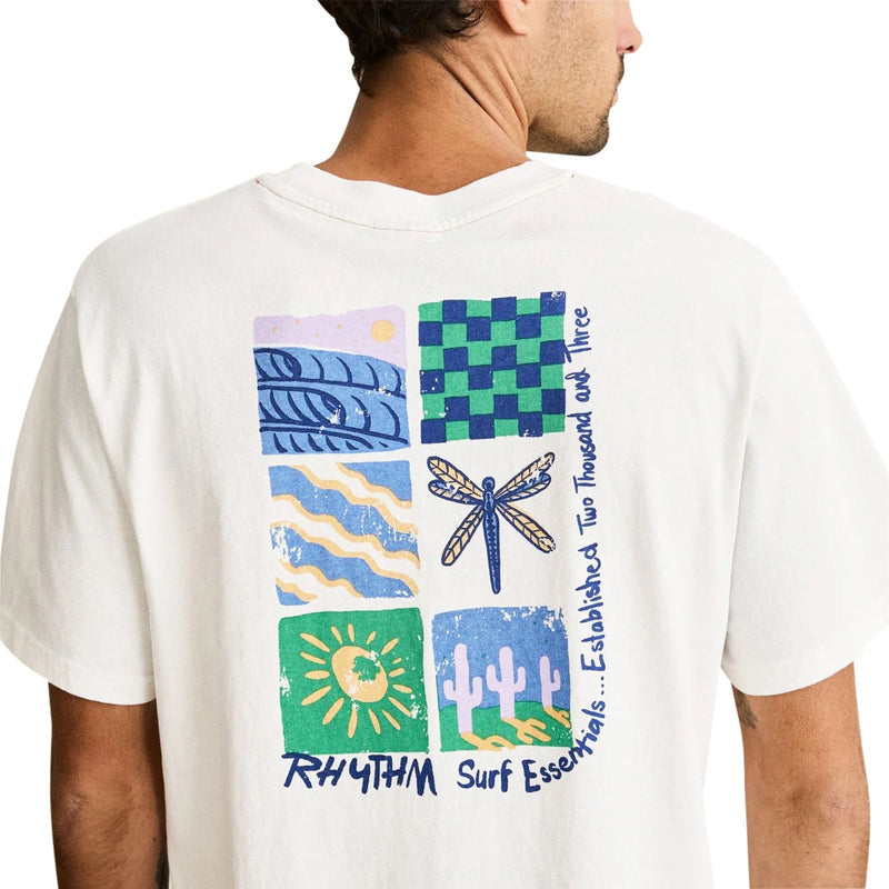 Rhythm Mementos Vintage T-Shirt - Vintage White