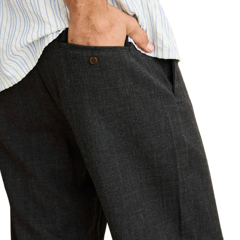 Rhythm Monterey Trouser Pants - Black