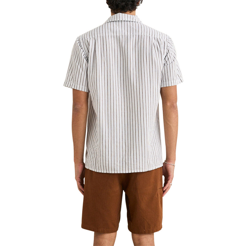 Rhythm Seersucker Stripe Shirt - Cedar