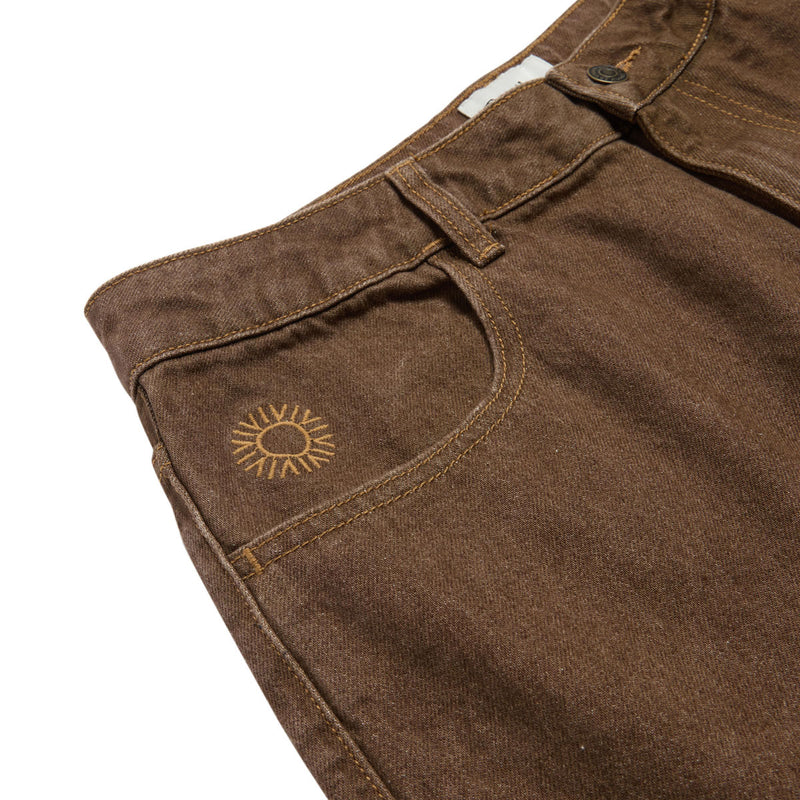 Rhythm Sundowner Denim Jeans - Tobacco