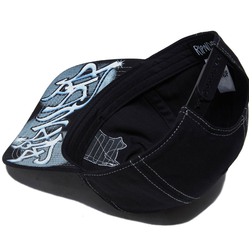 RIPNDIP Lord Nermal Collage Snapback Hat - Black