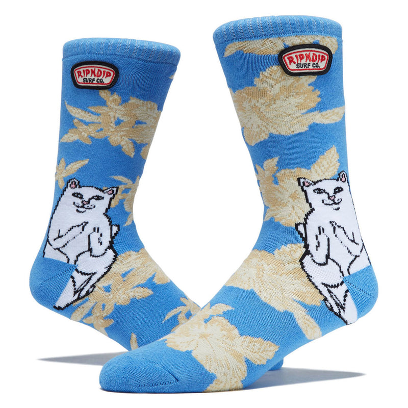 RIPNDIP Lord Nermal Surf Socks - Blue