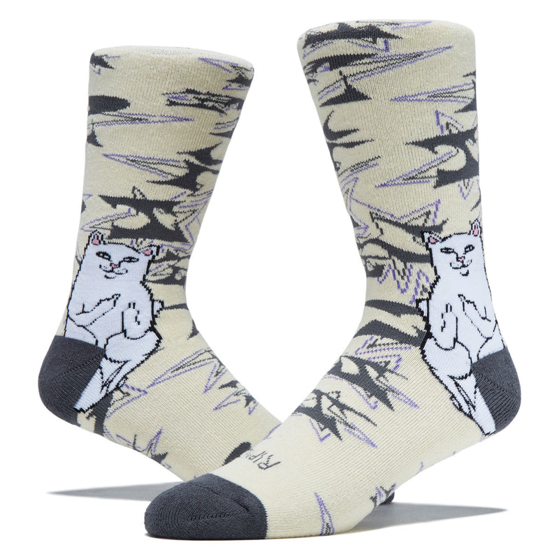RIPNDIP Lord Nermal Wire Socks - Bone