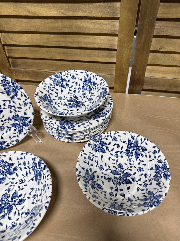Royal Tudor Bouquet By Grindley Set - 12 Pieces