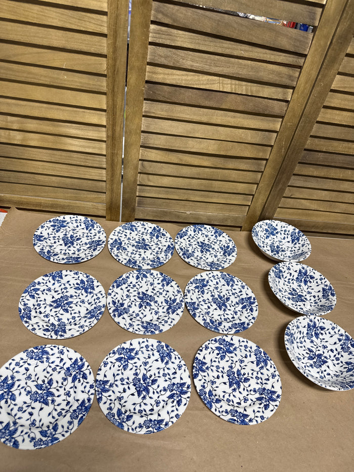 Royal Tudor Bouquet By Grindley Set - 12 Pieces