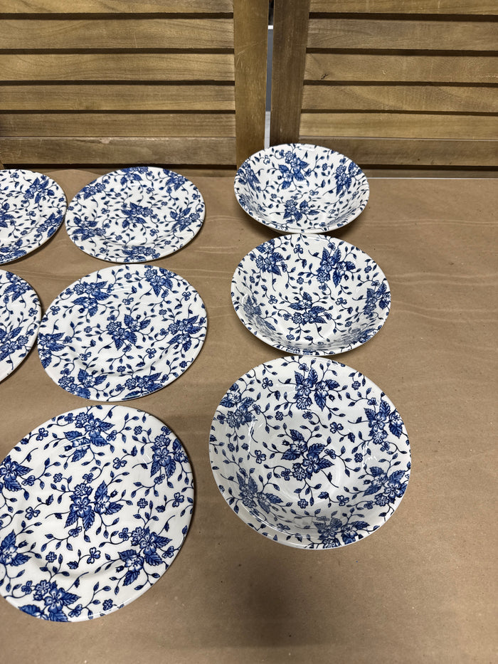 Royal Tudor Bouquet By Grindley Set - 12 Pieces
