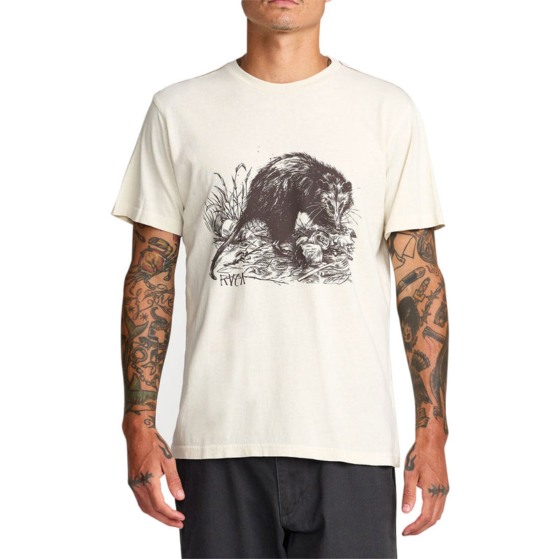 RVCA Horton Possum T-Shirt - Ceramic