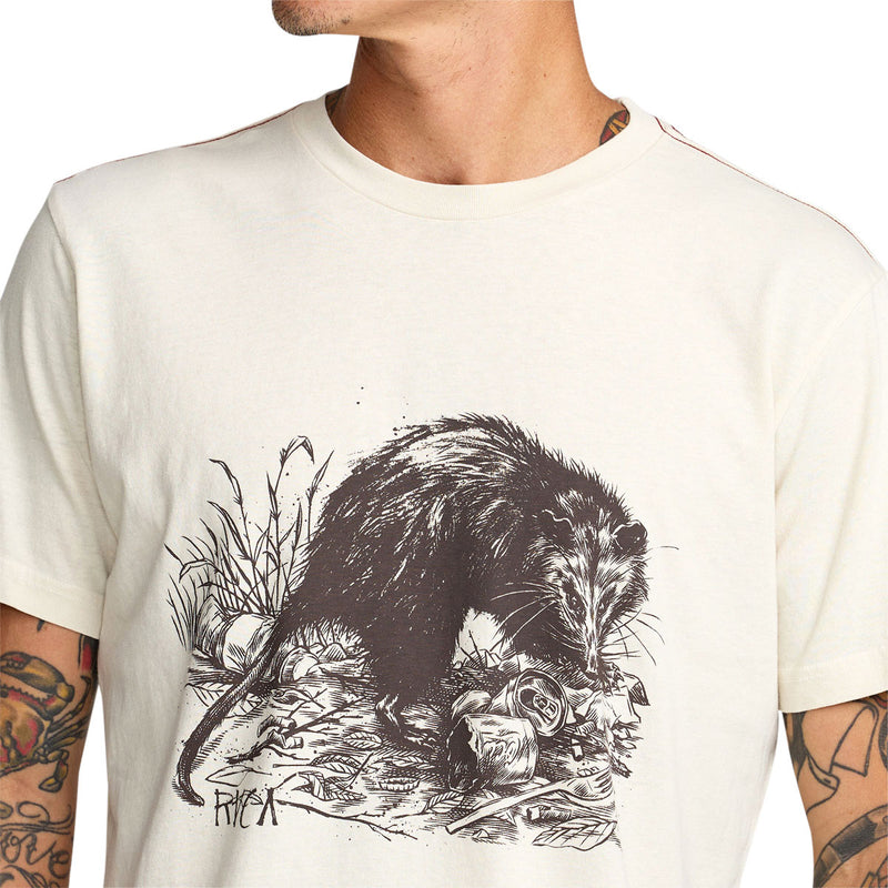RVCA Horton Possum T-Shirt - Ceramic